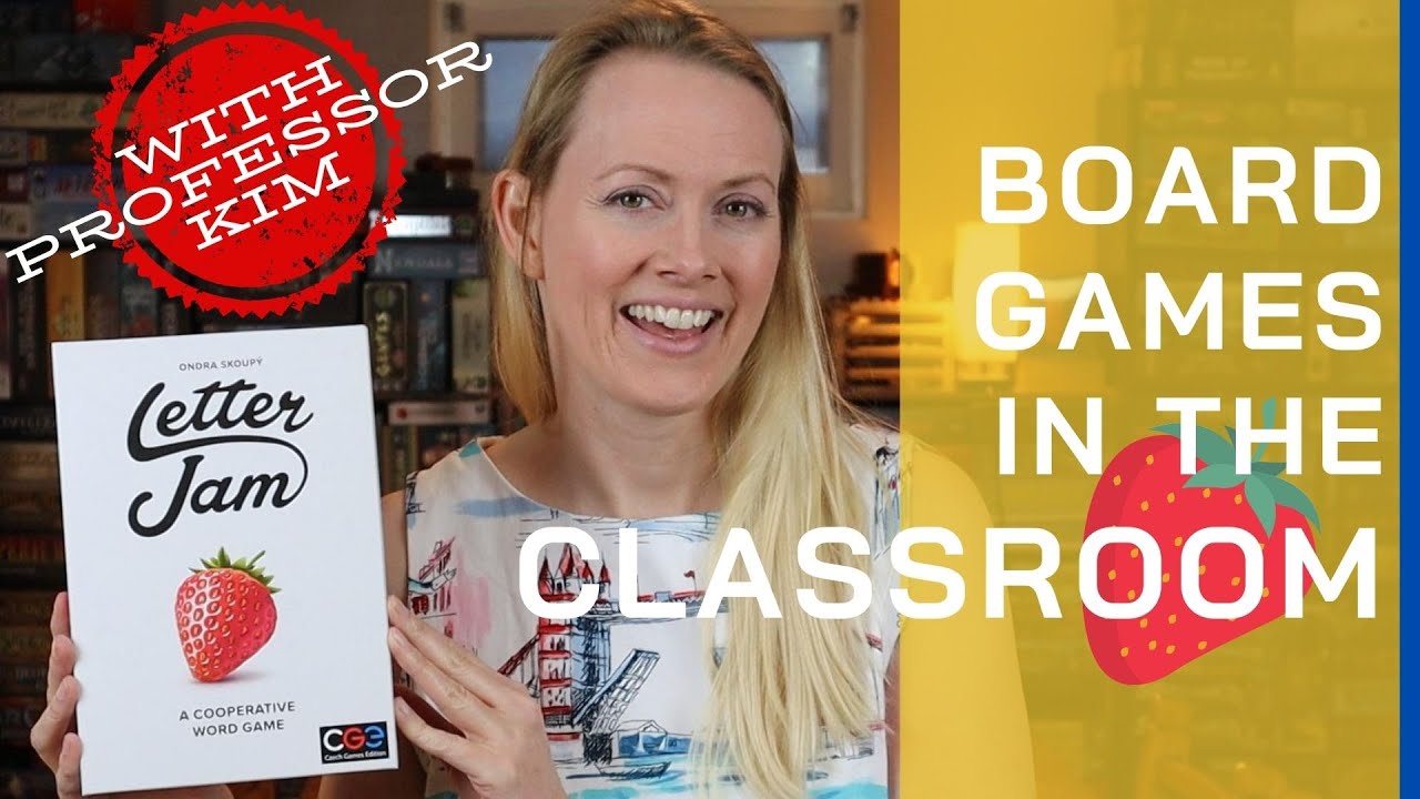 Board Games in the Classroom with Professor Kim: Learn HOW TO TEACH LETTER JAM to Your Students!