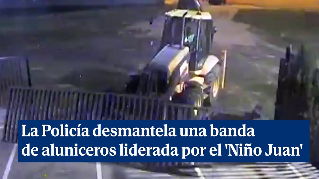 La Policía desmantela una banda de aluniceros liderada por el 'Niño Juan'