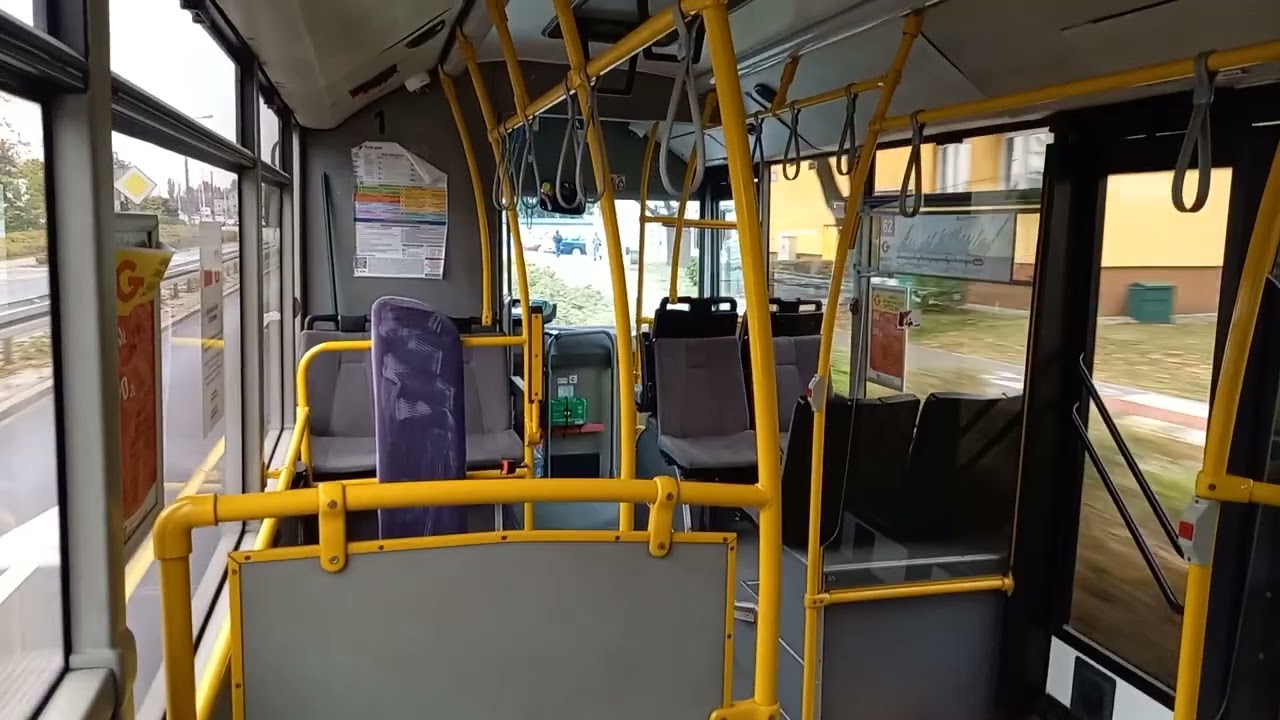 Przejazd autobusem MAZ 206 #193 (60008) linia 62