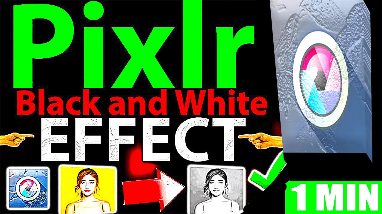 Учебное пособие Pixlr по черно-белой фотографии (пошаговое руководство – полное руководство)