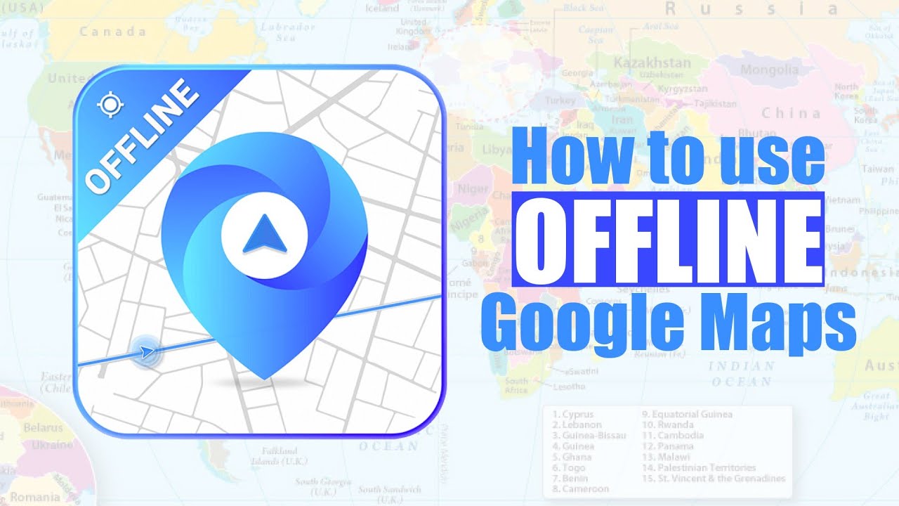 How To Use Maps Offline, Download Navigation Map YouTube