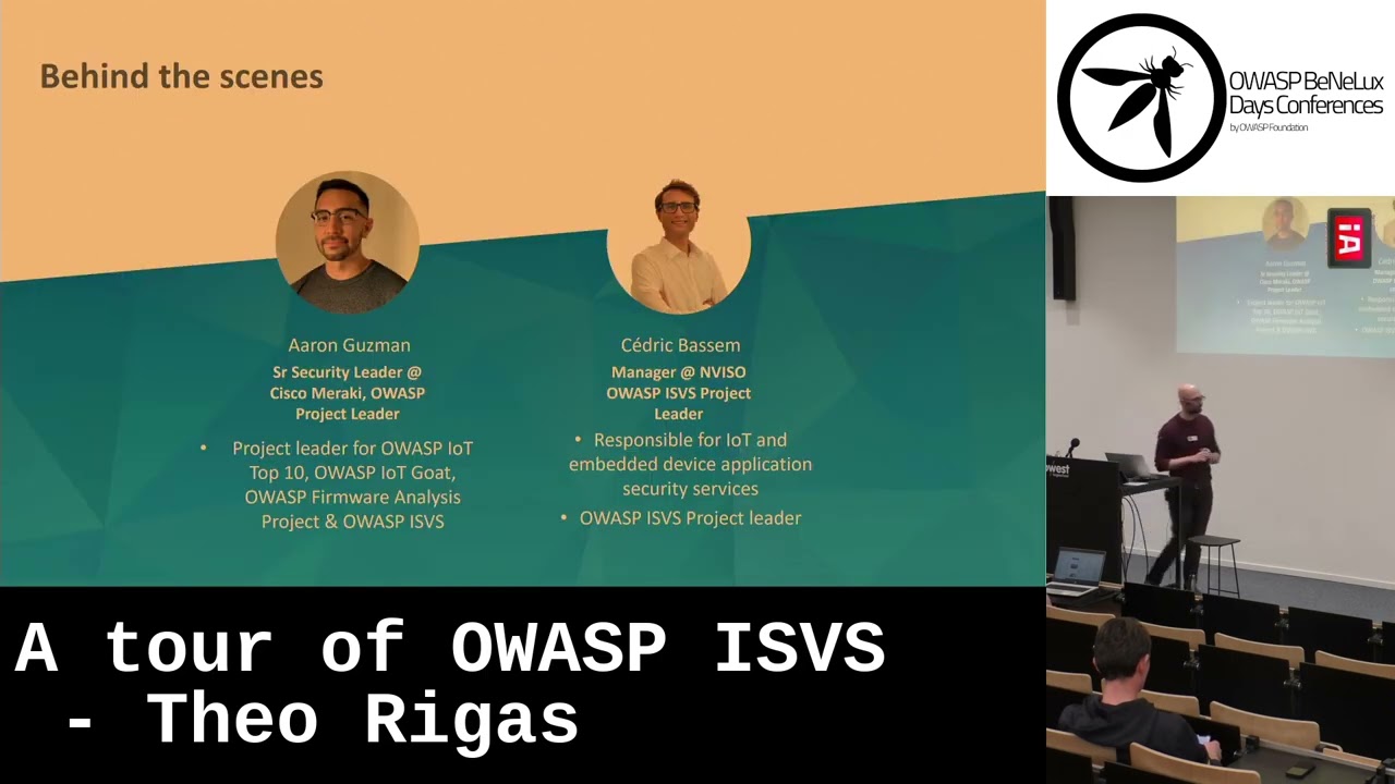 A Tour Of OWASP ISVS by Theo Rigas - YouTube