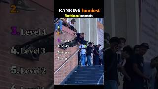 Ranking the Funniest Skateboard Moments 😂🛹 #Shorts #Skateboarding #Funny #Fails