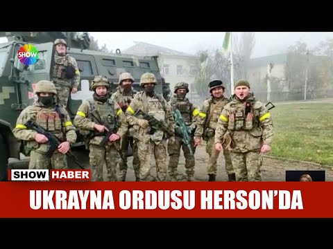 Ukrayna ordusu Herson'da