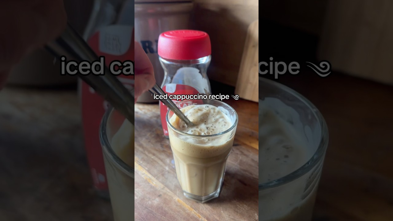 the BEST way to enjoy coffee #icedcoffee #coffee #dayinthelife #morningroutine #asmr #drink #cozy