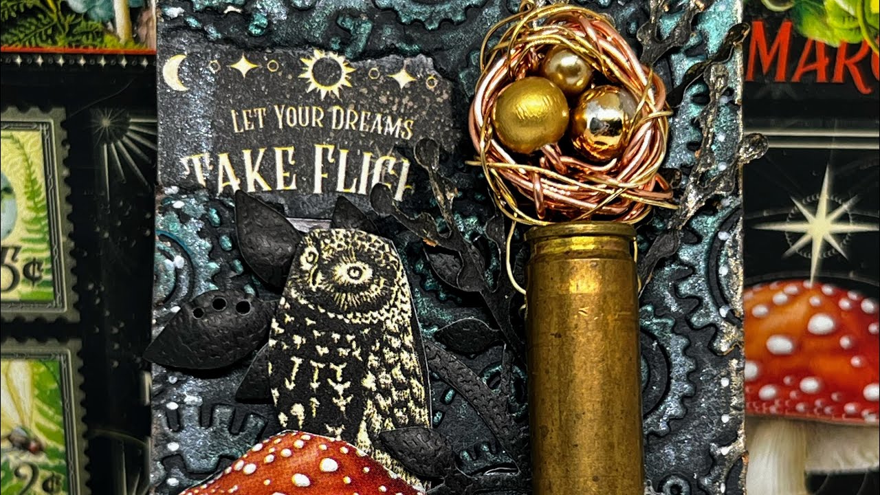 Embossing/ Shell Casing ATC Card Tutorial using Life is Abundant by ...