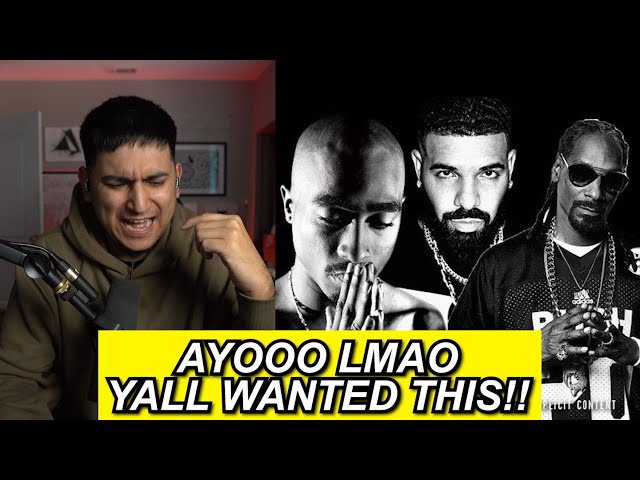 Drake Used Tupac AI??? LMAOOO Taylor Made Freestyle First Reaction!! class=