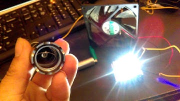 Factory 1.5v Boost Circuit, runs power LED and 12v fan.