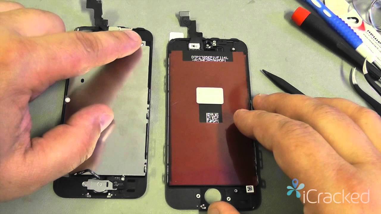 Offical iPhone 5s Screen / LCD Replacement Video & Instructions -  iCracked.com - YouTube