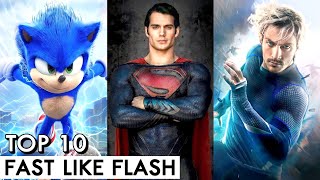Top 10 Powerful Characters Who Are Fast Like Flash | In Hindi | BNN Review