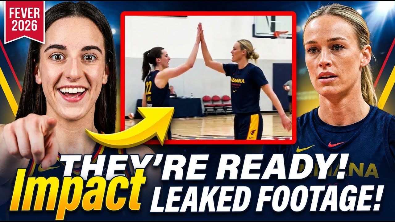 Caitlin Clark & Sophie Cunningham CONFIRM Chemistry in Fever’s 2026 Run — Practice FOOTAGE LEAK!
