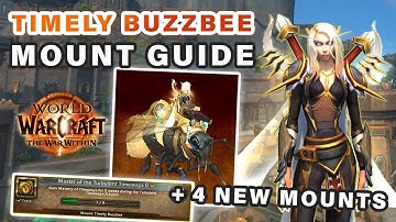 How to get Timely Buzzbee Mount | Master of Turbulent Timeways 2 ► WOW: The War Within