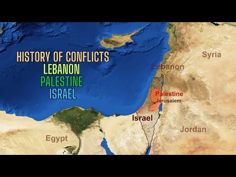 History of Conflicts: Lebanon, Palestine, and Israel
