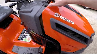 Husqvarna Lawn Tractor Maintenance - YouTube