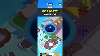 Hole.io Game/Map-2/part-4#gaming #shortfeed #games #youtubeshorts #dog rescue Game.