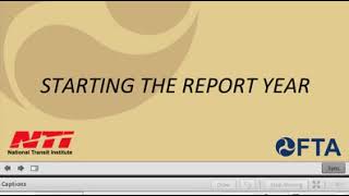 NTD Webinar Reduced Reporting Urban Module 101717