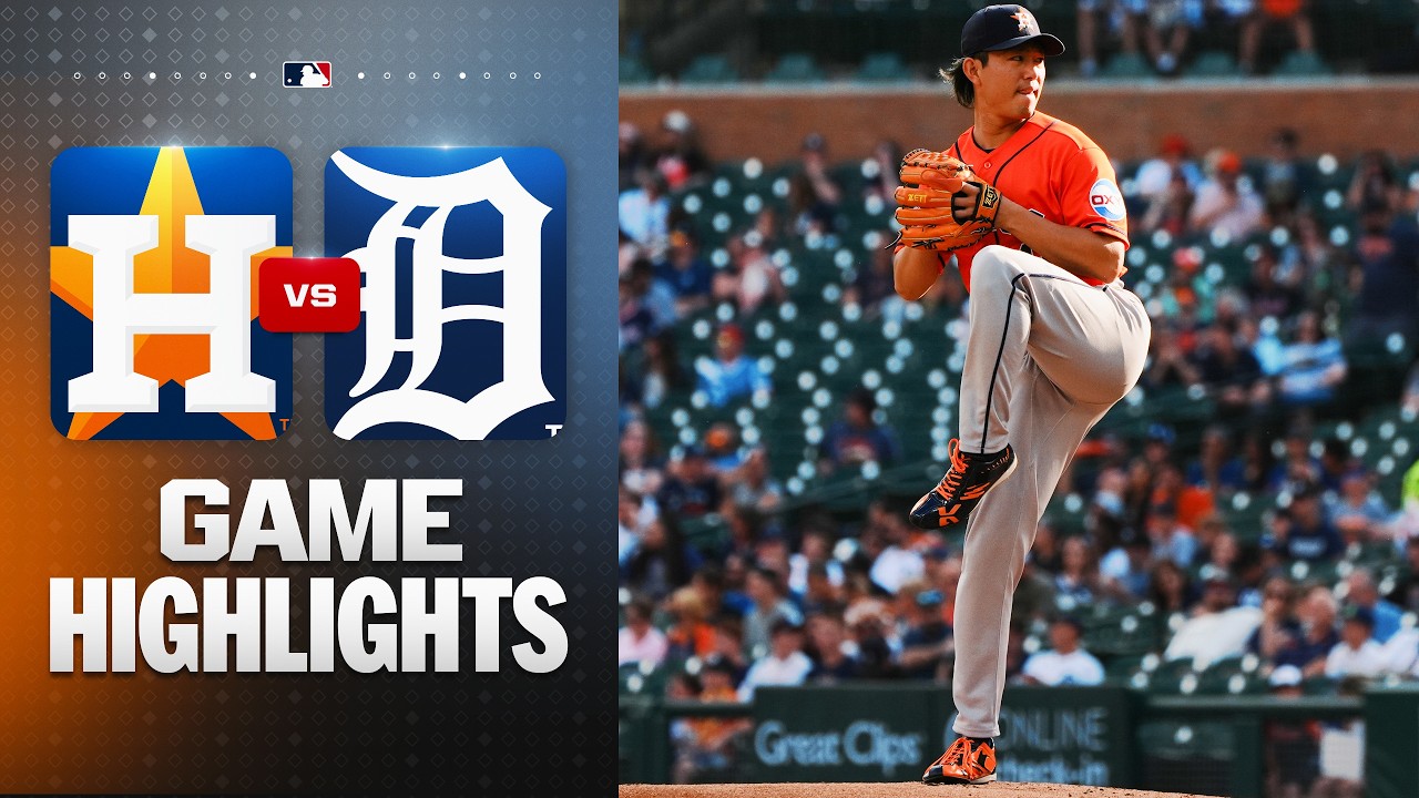 Astros vs. Tigers Game Highlights (6/25/26) | MLB Highlights