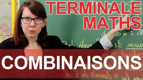 Probalilités - Combinaisons - Le rappel de cours - Maths terminale - Les Bons Profs