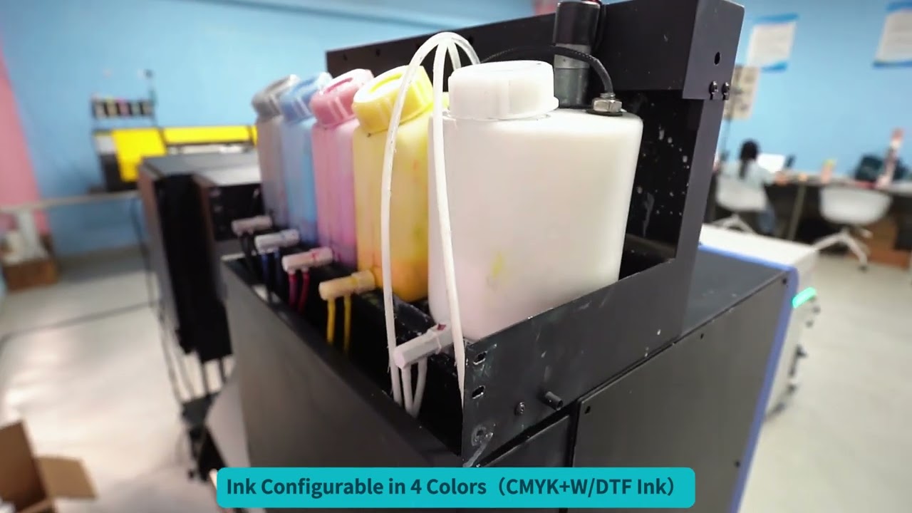 XF T602+XF Z650 2 PrintHeads DTF printer