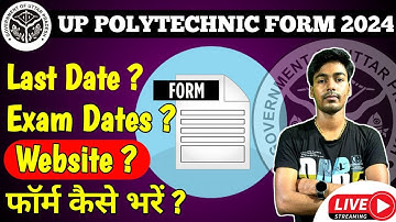 Up Polytechnic Form Online 2024 || Up Polytechnic Form 2024 Kaise Bhare || Jeecup Form Fill Up 2024