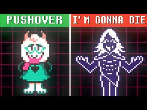 Ranking Deltarune Characters I Could Beat In A Fight