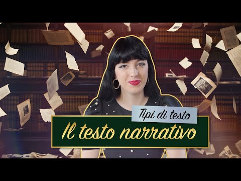 Il testo narrativo || Tipi di testo