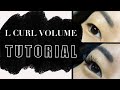 Lash Extension Tutorial | L Curl Volume Set | How to Use L Curl Eyelash Extensions