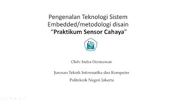 Praktikum Sensor Cahaya Menggunakan Light Dependent Resistor (LDR)