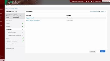 Payment Request Form