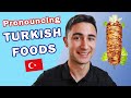 24 Turkish Foods YOU pronounce WRONG! w/ a Turkish Native Speaker