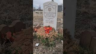 The final resting place of David F Day