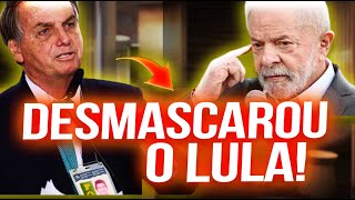 BOLSONARO DESMASCAROU LULA E A ESQUERDA! VEJA VÍDEO QUE PROVA A HIPOCRISIA DOS ATAQUES AO BOLSONARO