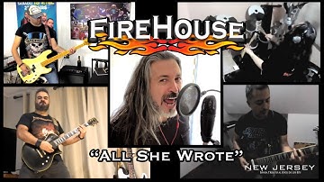 "All she wrote" FireHouse | Quarantine cover by NEW JERSEY