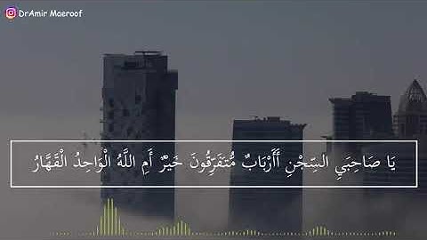 ‫ودخل معه السجن فتيان | ما تيسر من سورة يوسف | القارىء أمير معروف | أرح سمعك ⁦❤️