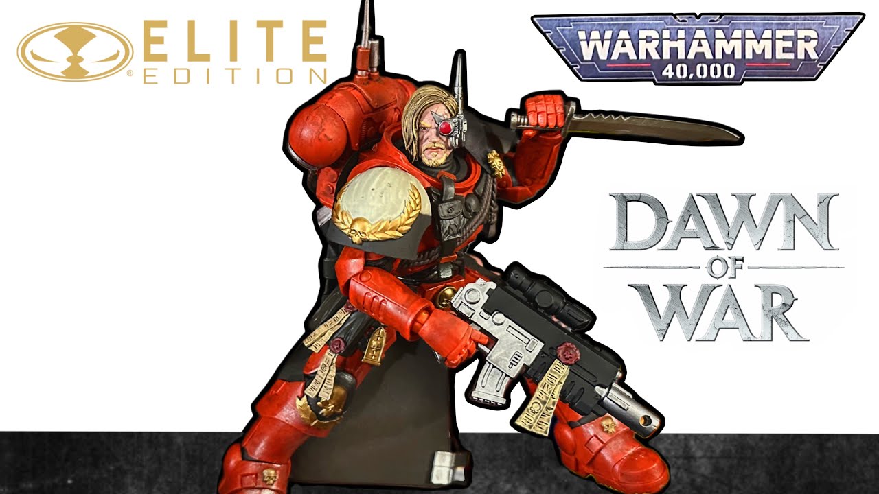 McFarlane Toys Elite Edition Warhammer 40,000 Captain Cyrus Review