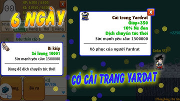 Ngọc Rồng Online - Tiết Lộ Cách Úp Cải Trang Yardat Trong 6 Ngày Của Du Bai Lớp 7 | Mới Nhất 2020