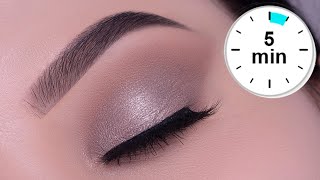 5 MINUTE Soft Everyday Eye Makeup Look For School, Work or Everyday wear | Maven Beauty