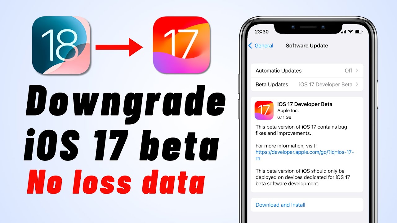 How to Downgrade/Remove iOS 17 to 16 Without Data Loss