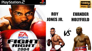 Fight Night 2004 - PlayStation 2 - Roy Jones Jr. vs. Evander Holyfield