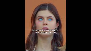 She can hypnotize you with her eyes 👀#eyes #alexandradaddario #ytshorts
