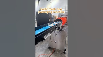 Multifunctional Garlic Net Bag Packing Machine | 1–5 kg Mesh Bags | Auto Weigh & Pack for Produc