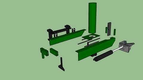 Woody Ver 2 0 Exploded View Camera Pan Sketchup Animation