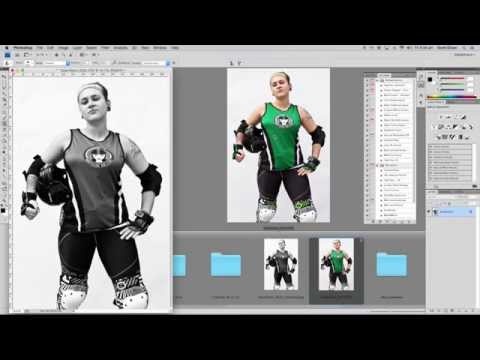 Richard Avedon-style Photoshop Tutorial