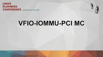 VFIO IOMMU PCI MC
