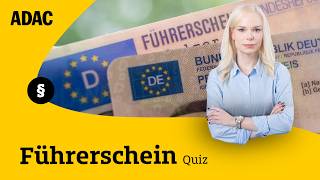 Schafft Ihr Diese Fiesen Führerscheinfragen? Adac Recht? Logisch
