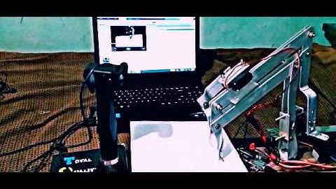 robotic arm using arduino uno - Demo video