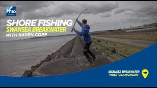 SHORE FISHING, SWANSEA BREAKWATER! With Kaden Copp