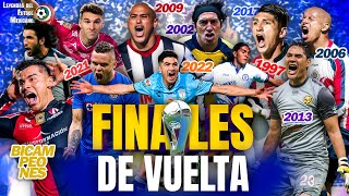 13 FINALES de VUELTA de la LIGA MX 🏆 1997-2022 ⚽ NARRACIÓN Tío Leyendas