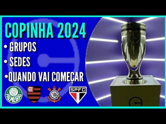 Copinha 2024: os grupos e sedes da Copa São Paulo de Futebol