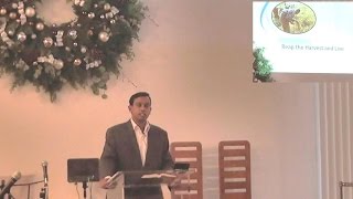 E20141130 Sermon “Reap the Harvest and Live”